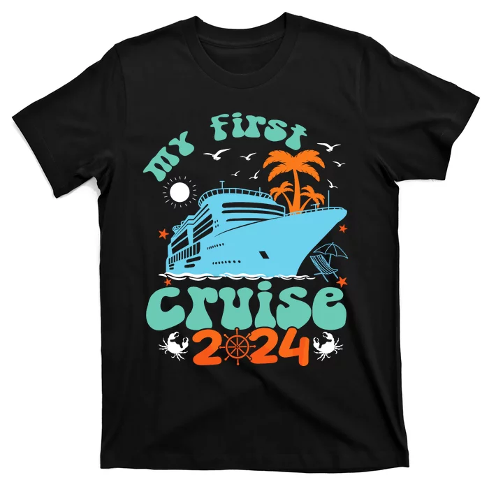 My First Cruise 2024 Family Vacation Cruise Ship Travel 2024 T-Shirt ...