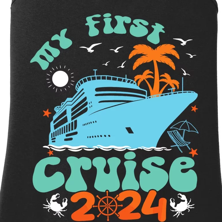 My First Cruise 2024 Family Vacation Cruise Ship Travel 2024 Ladies Essential Tank