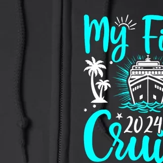 My First Cruise 2024 1st Birthday Cruising Cruise Full Zip Hoodie