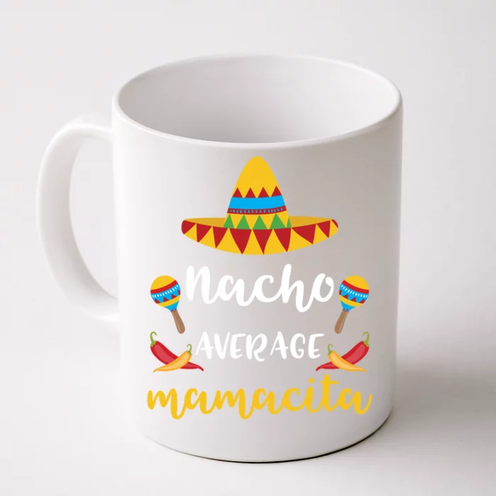 Mamacita Fiesta Cinco De Mayo Gift Front & Back Coffee Mug