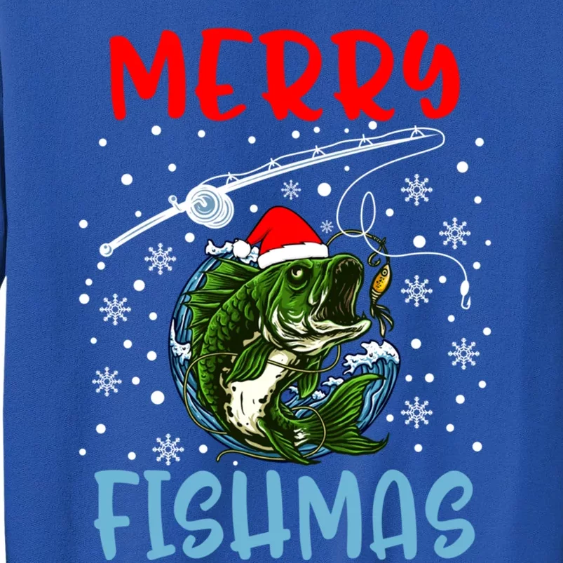 Merry Fishmas Christmas Fishing Holiday Meaningful Gift Sweatshirt