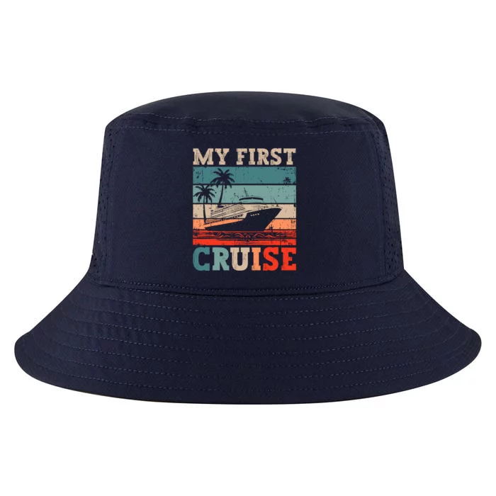 My First Cruise Family Vacation Cruise Ship Cool Comfort Performance Bucket Hat