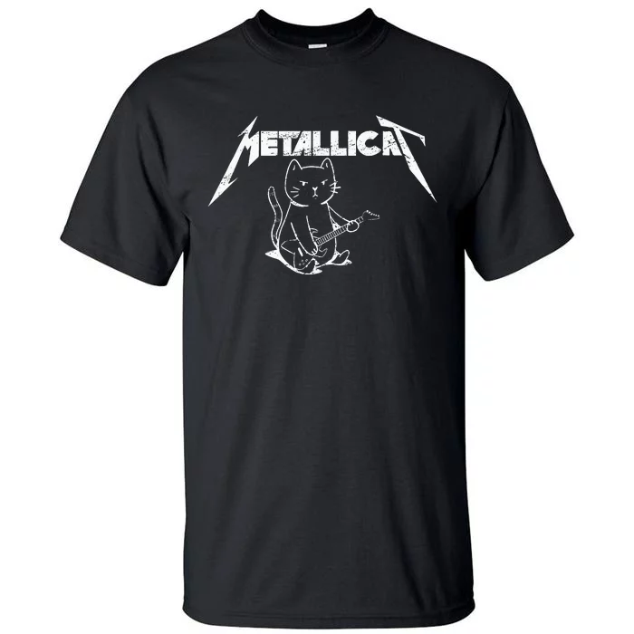 Metallicat Funny Cat Tall T-Shirt