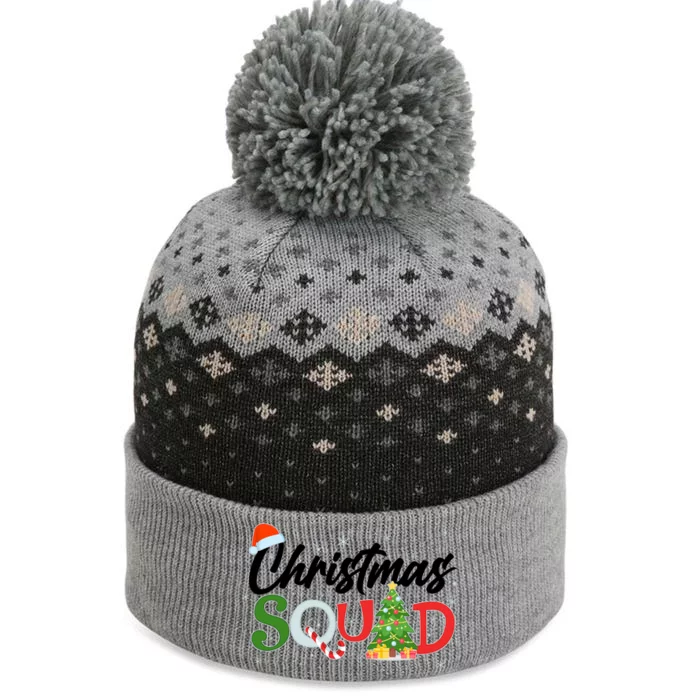 Matching Family Christmas Squad The Baniff Cuffed Pom Beanie