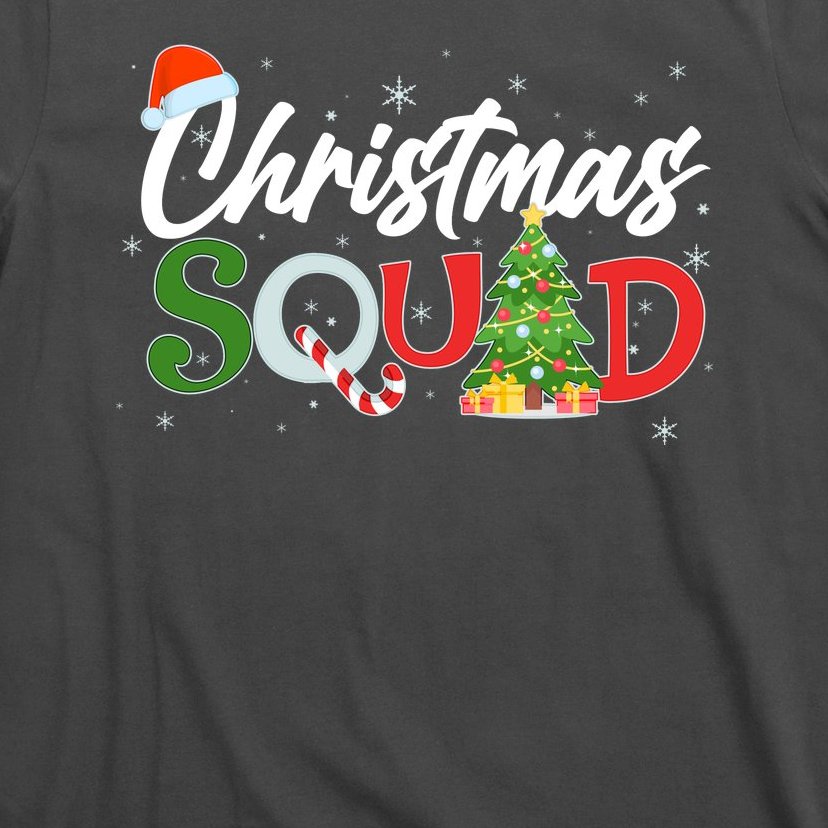 Matching Family Christmas Squad T-Shirt