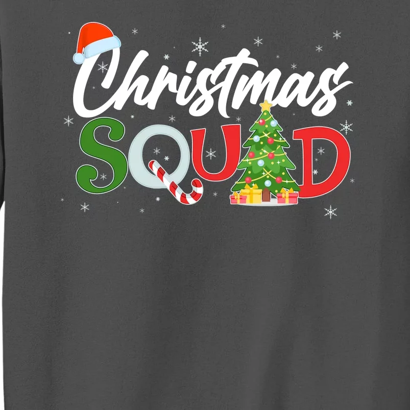 Matching Family Christmas Squad Tall Sweatshirt