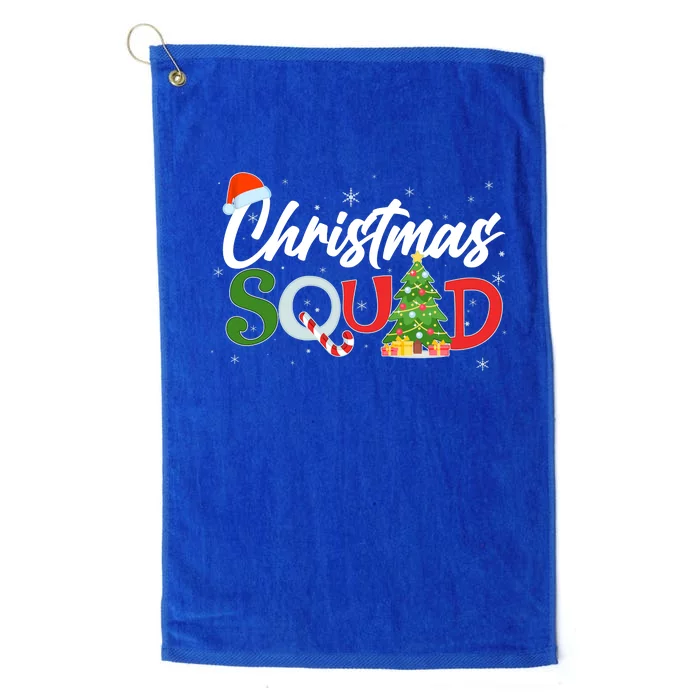 Matching Family Christmas Squad Platinum Collection Golf Towel