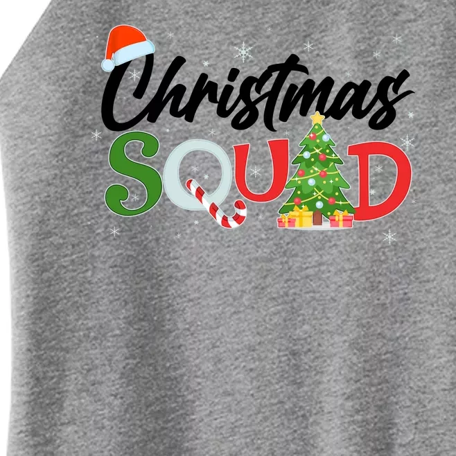 Matching Family Christmas Squad Women’s Perfect Tri Rocker Tank