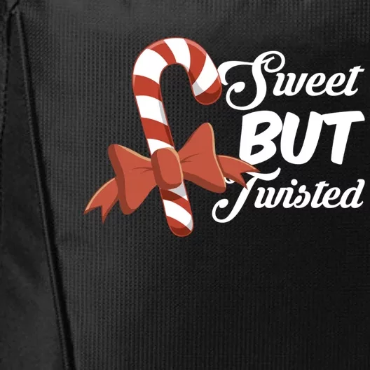 Matching Family Christmas Funny Costume Sweet But Twisted Funny Gift City Backpack