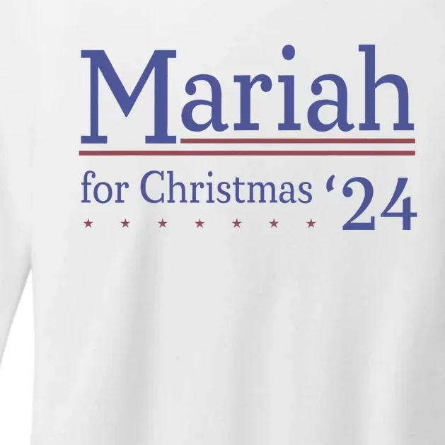 M.A.R.I.A.H For Christmas 24 Funny Christmas Womens CVC Long Sleeve Shirt