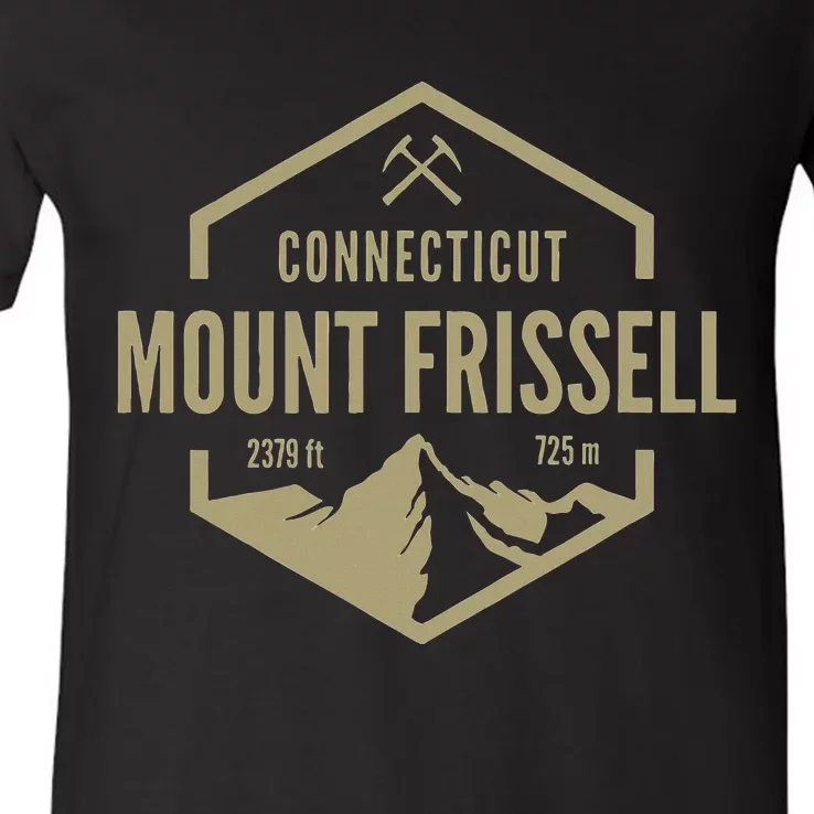 Mount Frissell Connecticut V-Neck T-Shirt