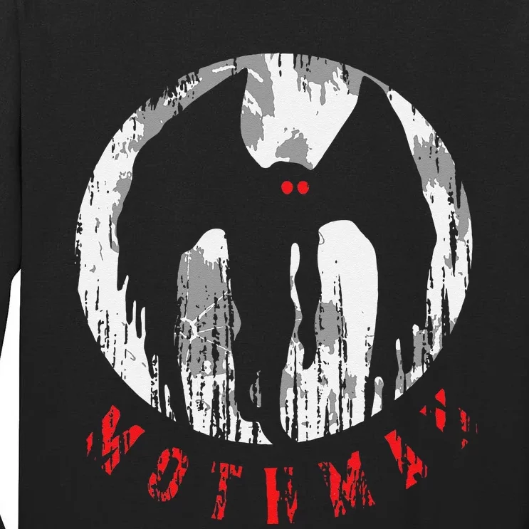 Mothman Folklore Cryptid Tall Long Sleeve T-Shirt