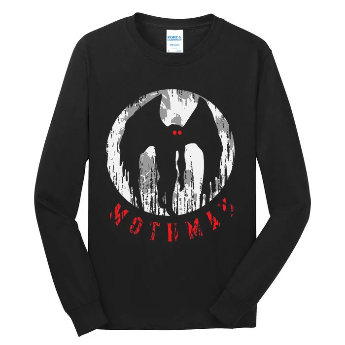 Mothman Folklore Cryptid Tall Long Sleeve T-Shirt