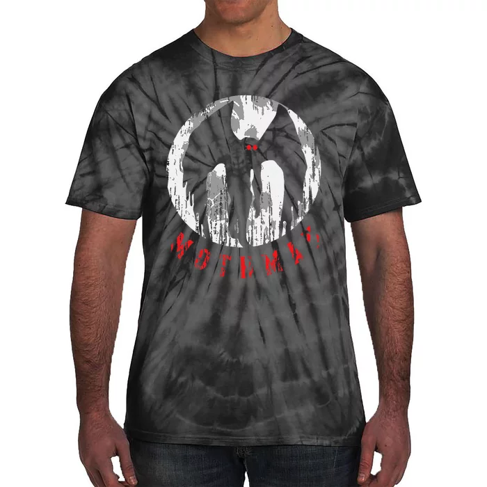 Mothman Folklore Cryptid Tie-Dye T-Shirt