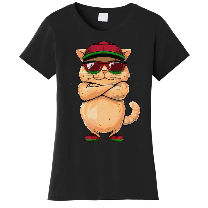 Malawian Flag Cat Mom Souvenirs Products Kitten Malawi Women's T-Shirt