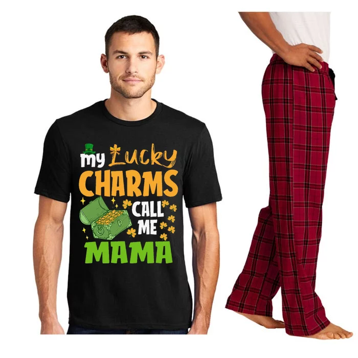 My Funny Call Me Mama St Patricks Day Mommy Pajama Set