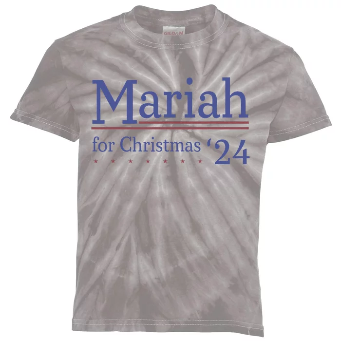 M.A.R.I.A.H For Christmas 24 Funny Christmas Kids Tie-Dye T-Shirt