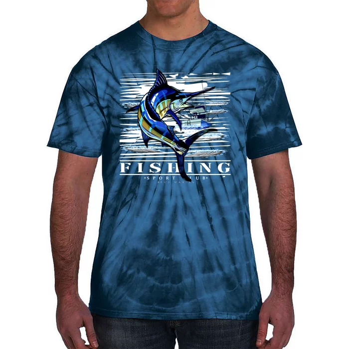 Marlin Fishing Club Tie-Dye T-Shirt