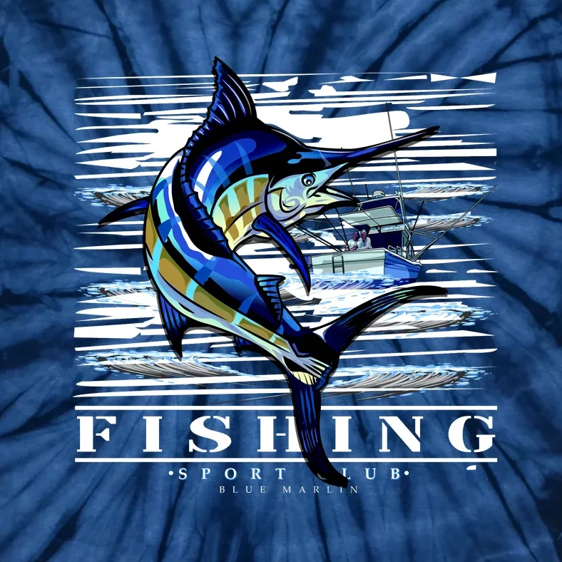 Marlin Fishing Club Tie-Dye T-Shirt