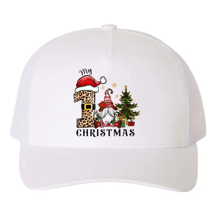 My First Christmas Yupoong Adult 5-Panel Trucker Hat