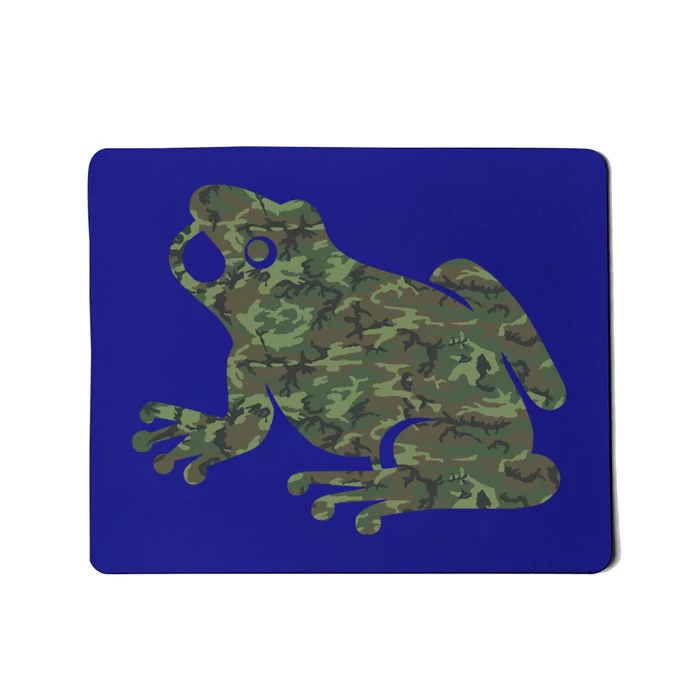 Military Frog Camo Print Us Toad Animal Veteran Gift Great Gift Mousepad