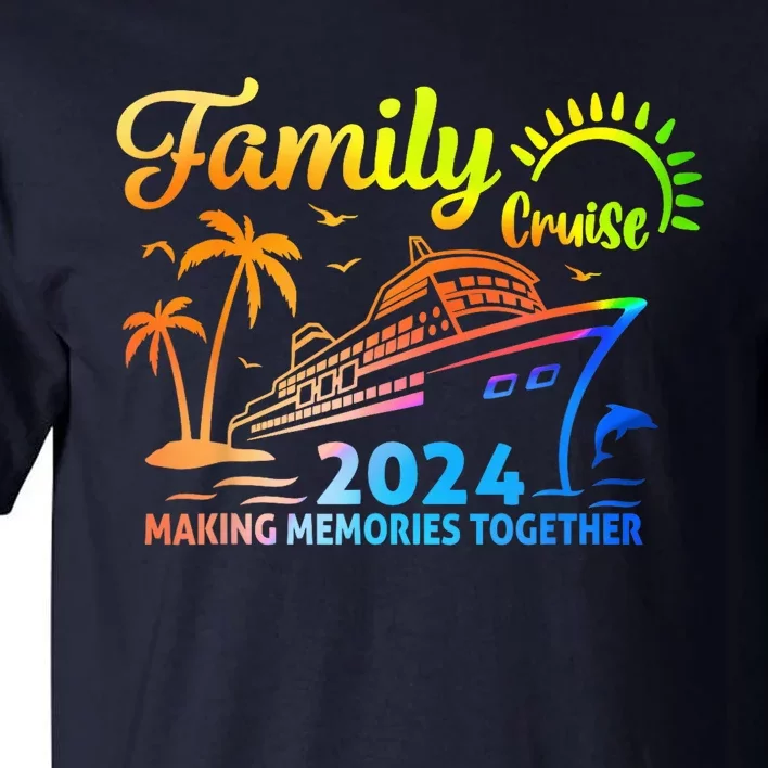 My First Cruise 2024 Vacation Matching Family Cruise Ship Tall T-Shirt