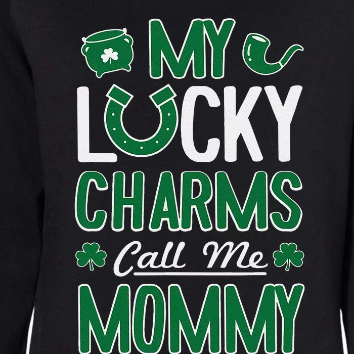 My Funny Call Me Mommy St. Patricks Day Tee Womens California Wash Sweatshirt