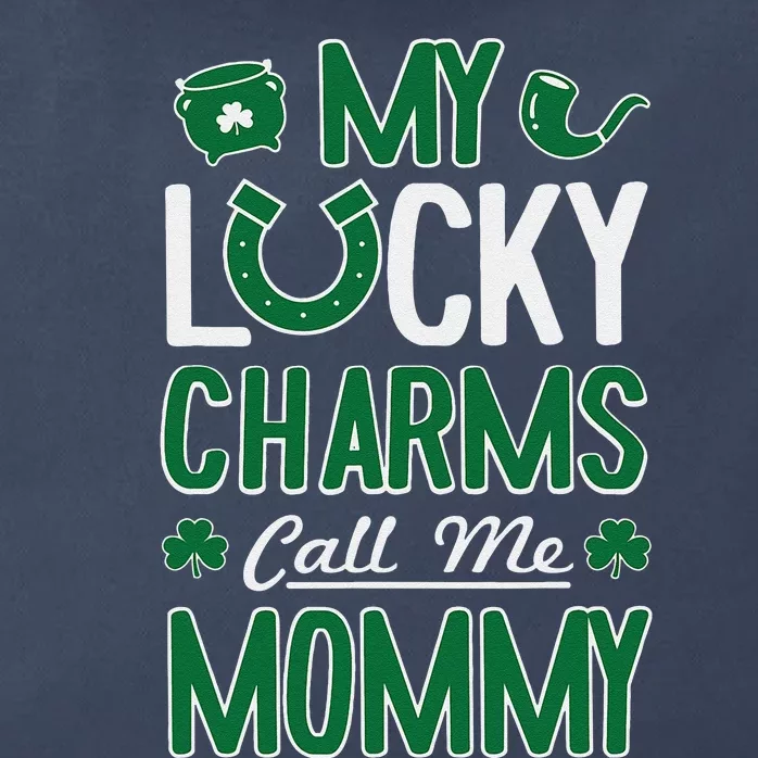 My Funny Call Me Mommy St. Patricks Day Tee Zip Tote Bag