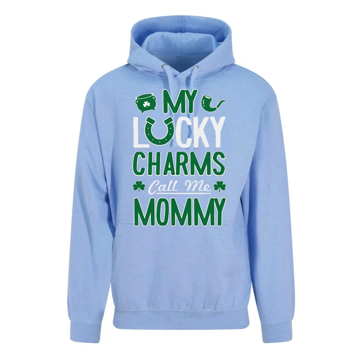 My Funny Call Me Mommy St. Patricks Day Tee Unisex Surf Hoodie