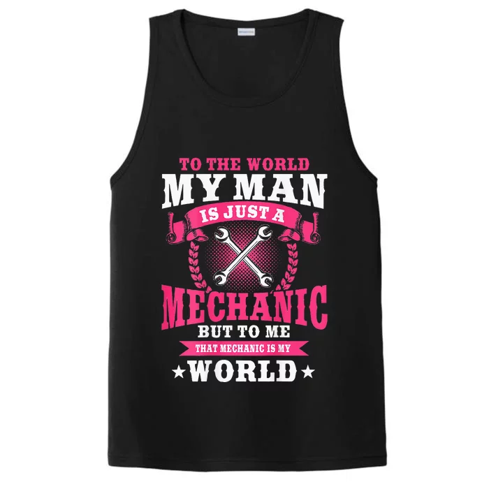 Mechanic Funny Car Repair Design On Back Performance Tank