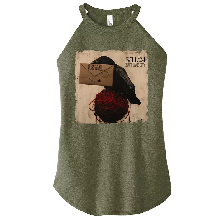 Mail For Cutie Women’s Perfect Tri Rocker Tank