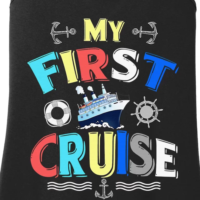 My First Cruise Rookie Travelers Ladies Essential Tank