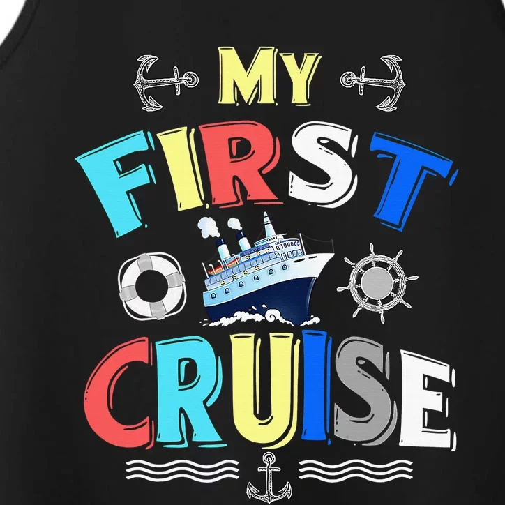 My First Cruise Rookie Travelers Performance Tank