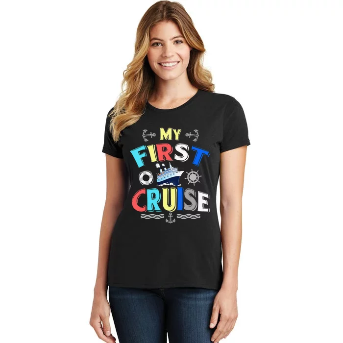 My First Cruise Rookie Travelers Women's T-Shirt