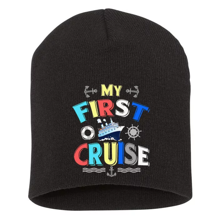 My First Cruise Rookie Travelers Short Acrylic Beanie