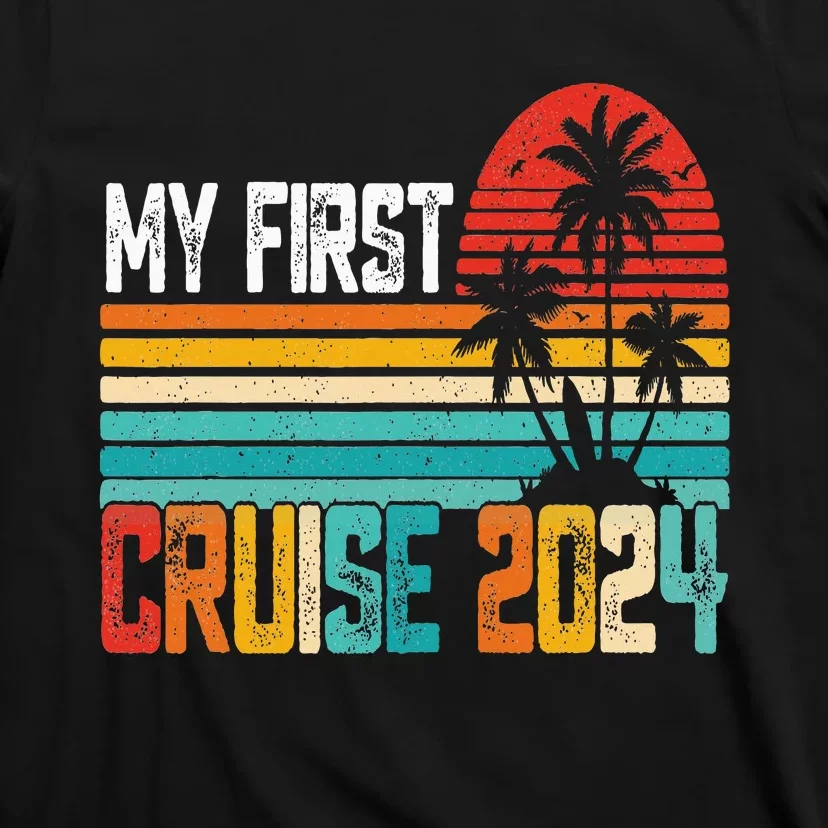 My First Cruise 2024 Family Vacation Cruise T-Shirt