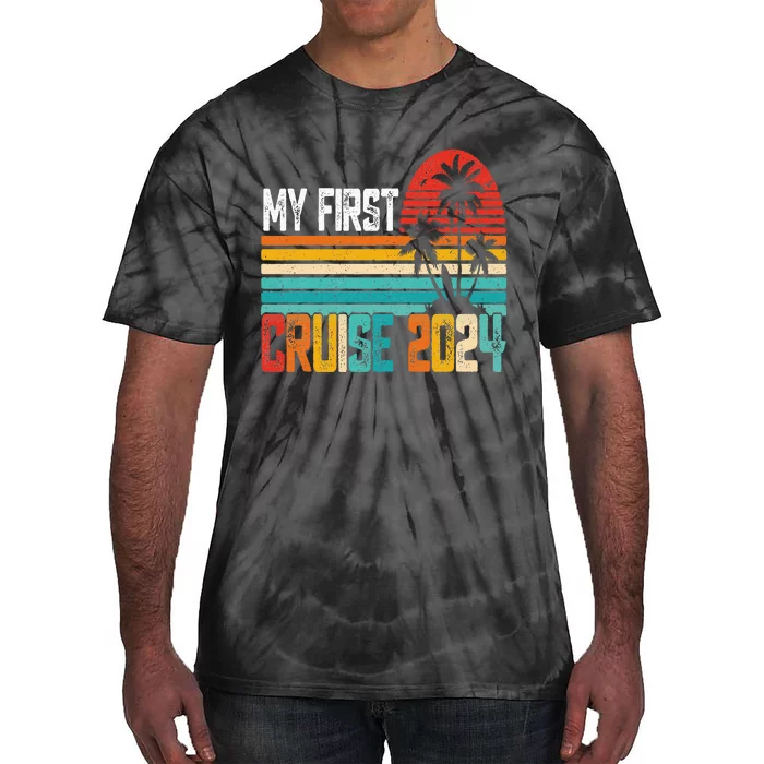 My First Cruise 2024 Family Vacation Cruise Tie-Dye T-Shirt