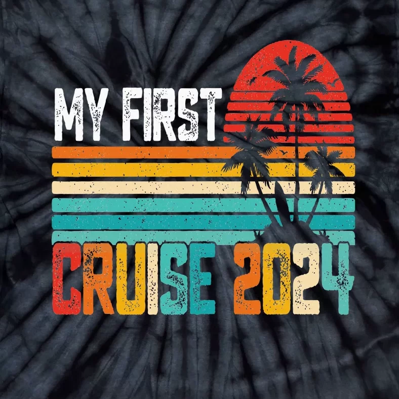 My First Cruise 2024 Family Vacation Cruise Tie-Dye T-Shirt