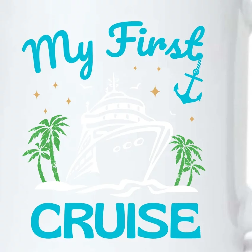 My First Cruise Black Color Changing Mug