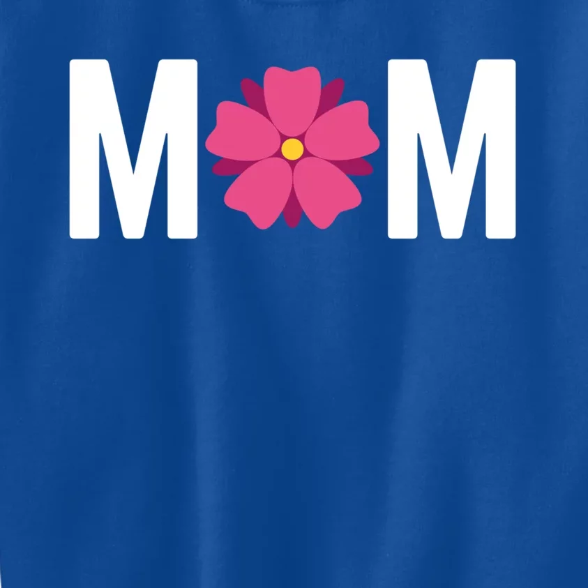 Mom Flower Cute Floral 'S International 'S Day Funny Gift Kids Sweatshirt