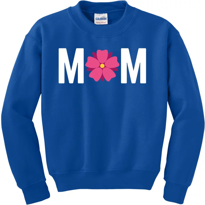 Mom Flower Cute Floral 'S International 'S Day Funny Gift Kids Sweatshirt