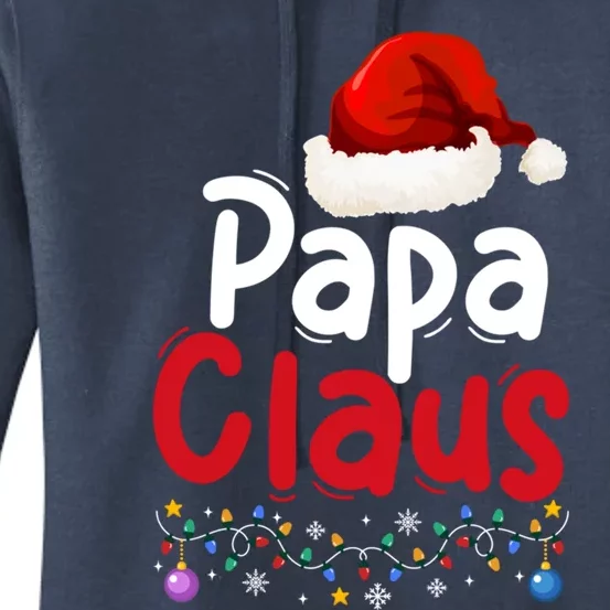 Matching Family Christmas Pajama Papa Santa Claus Costume Gift Women's Pullover Hoodie