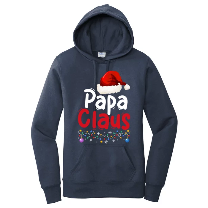 Matching Family Christmas Pajama Papa Santa Claus Costume Gift Women's Pullover Hoodie