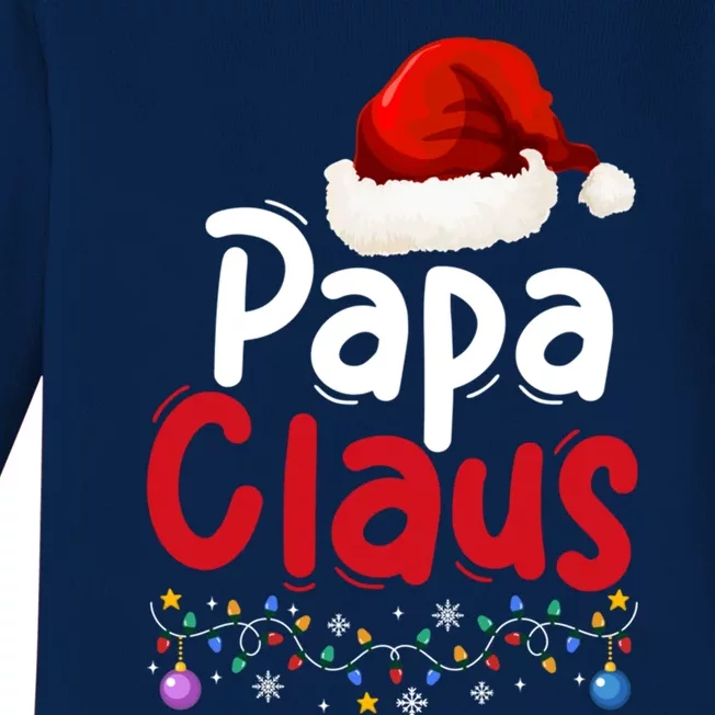 Matching Family Christmas Pajama Papa Santa Claus Costume Gift Baby Long Sleeve Bodysuit