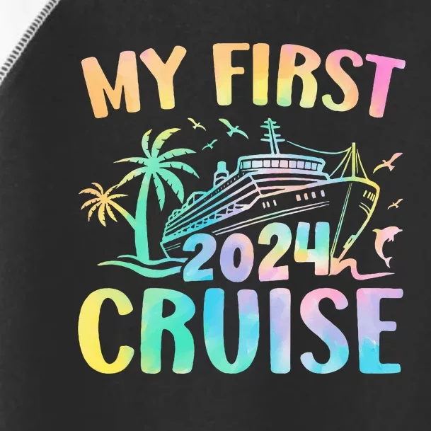 My First Cruise 2024 Vacation Matching Family Cruise Ship Toddler Fine Jersey T-Shirt