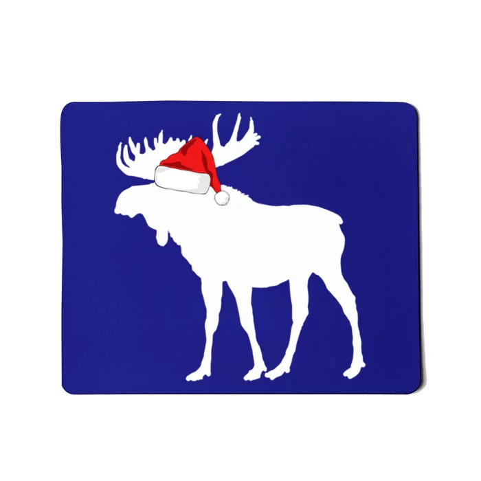 Matching Family Christmas Design: Christmas Moose Meaningful Gift Mousepad