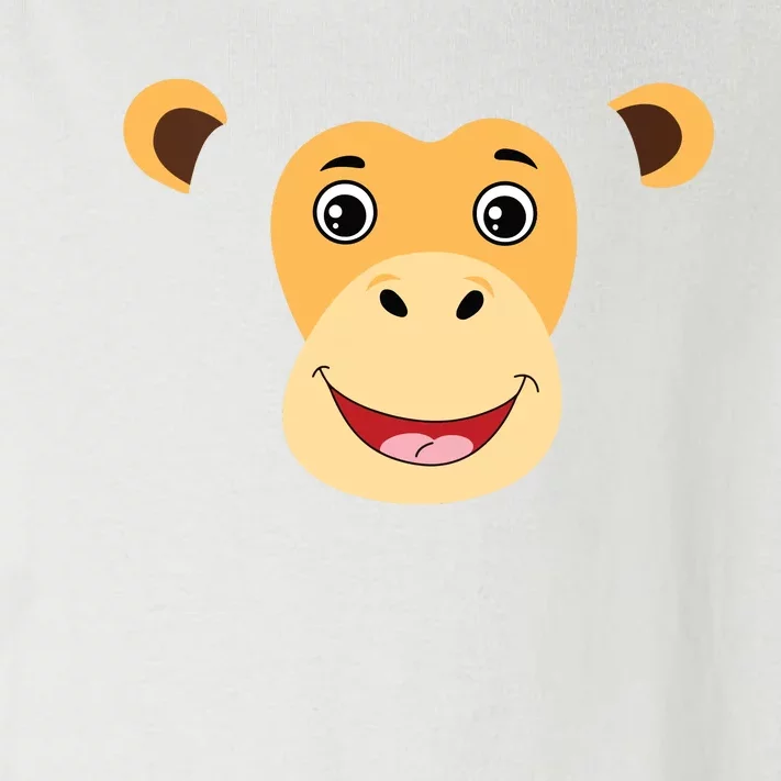 Monkey Face Costume Cute Easy Animal Halloween Gift Toddler Long Sleeve Shirt