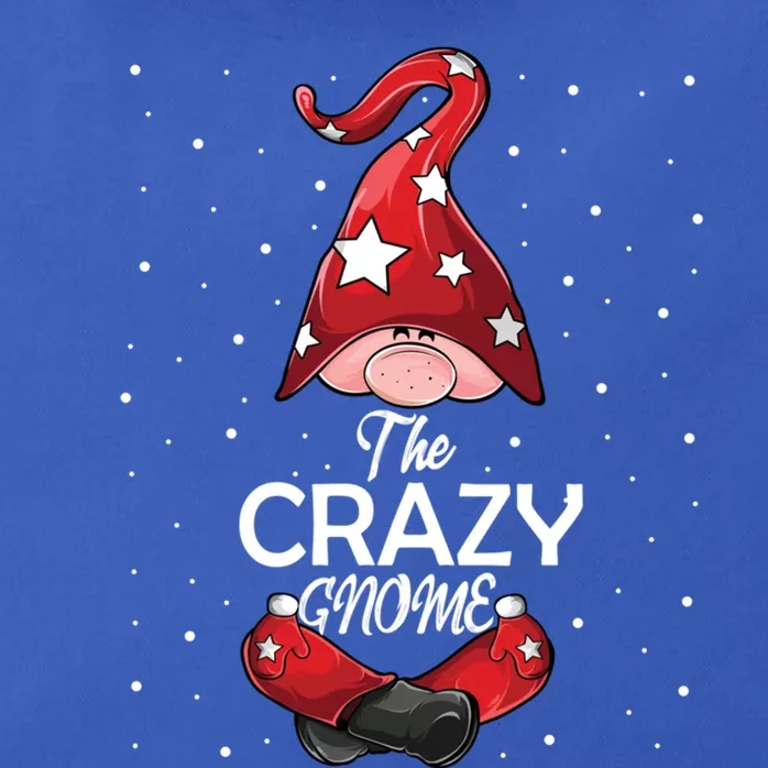 Matching Family Christmas Great Gift Funny Gift Crazy Gnome Meaningful Gift Zip Tote Bag