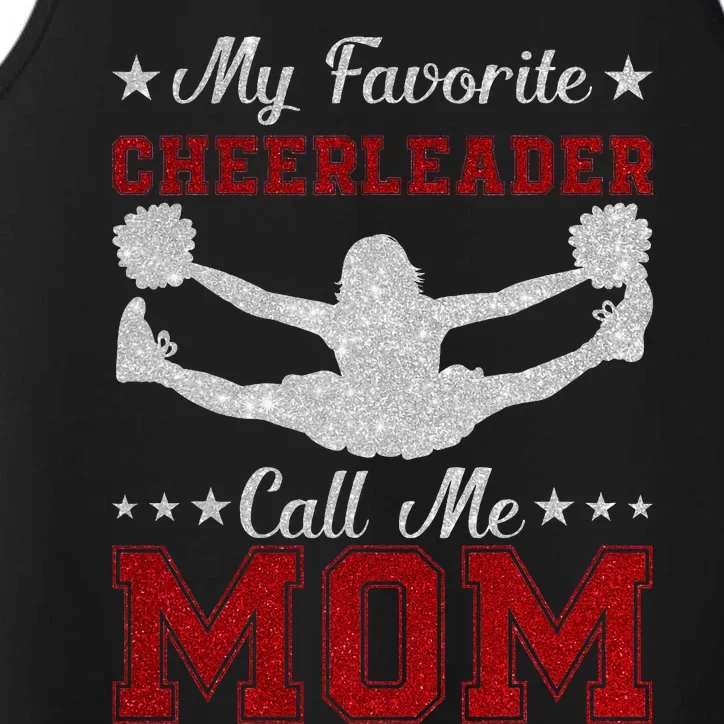 My Favorite Cheerleader Calls Me Mom Cheer Performance Tank