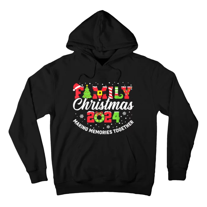 Matching Family Christmas 2024 Outfit Xmas Squad Santa Gift Hoodie